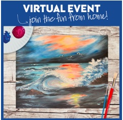 VIRTUAL EVENT! PAINT AT HOME!